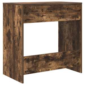 Stůl se zásuvkou Kouřový dub 77,5 x 43 x 79 cm kompozitní dřevo - obrázek 8