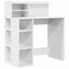vidaXL Laud Valge Tehispuit 90 x 48 x 101,5 cm
