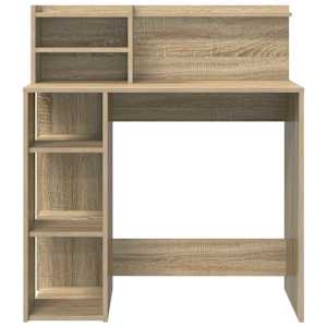 Stůl s policí Sonoma dub 90 x 48 x 101,5 cm kompozitní dřevo - obrázek 5