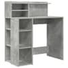 vidaXL Laud Betoonhall Tehispuit 90 x 48 x 101,5 cm