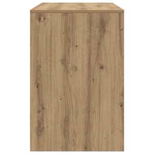 Stůl s policí Artisanový dub 102 x 50 x 75 cm kompozitní dřevo - obrázek 6