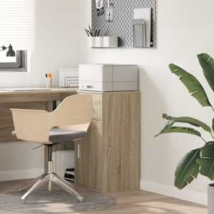 Strani šal s predalom Sonoma hrast 38 x 34 x 75 cm