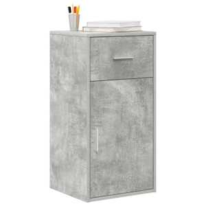 Servírovací skříň se zásuvkou Betonově šedá 38 x 34 x 75 cm - obrázek 3