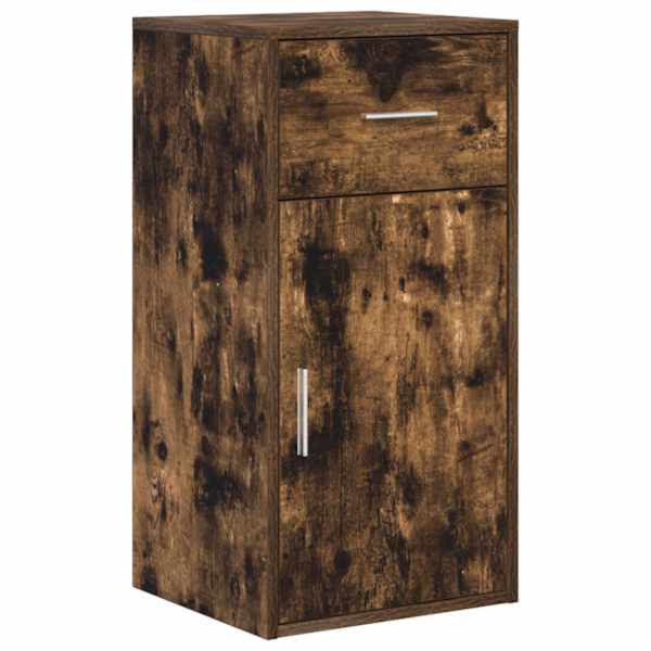 vidaXL K&otilde;ide sahtliga Suitsetatud tamm 38 x 34 x 75 cm