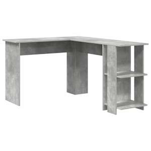 vidaXL Nurgalaud Betoonhall Tehispuit 140 x 113,5 x 75 cm