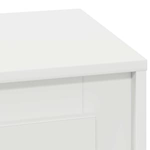 Noční skříňka 2 pcs Bílá 44 x 34,5 x 45 cm kompozitní dřevo - obrázek 11