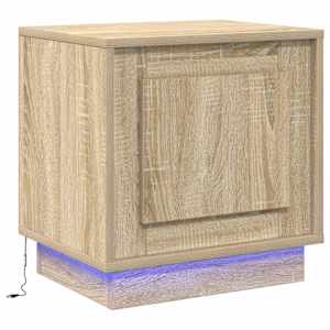 Noční skříňka 2 pcs Sonoma dub 44 x 34,5 x 45 cm - obrázek 6