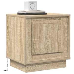 Noční skříňka 2 pcs Sonoma dub 44 x 34,5 x 45 cm - obrázek 3