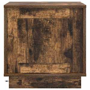 Noční skříňka 2 pcs Kouřový dub 44 x 34,5 x 45 cm - obrázek 8
