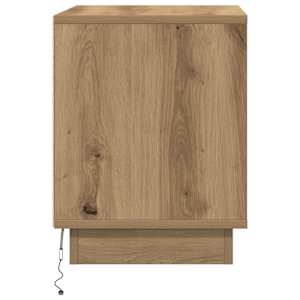 Noční skříňka 2 pcs Artisanový dub 44 x 34,5 x 45 cm - obrázek 9