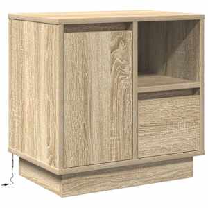Noční skříňka se zásuvkou 2 pcs Sonoma dub 50 x 34,5 x 50 cm. - obrázek 4