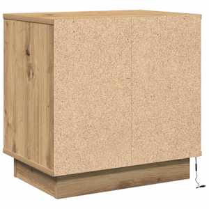 Noční skříňka 2 pcs Artisanový dub 50 x 34,5 x 50 cm. - obrázek 7