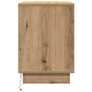 Noční skříňka 2 pcs Artisanový dub 50 x 34,5 x 50 cm. - obrázek 6