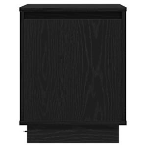 Noční skříňka 2 pcs Černý dub 39 x 34,5 x 50 cm - obrázek 8