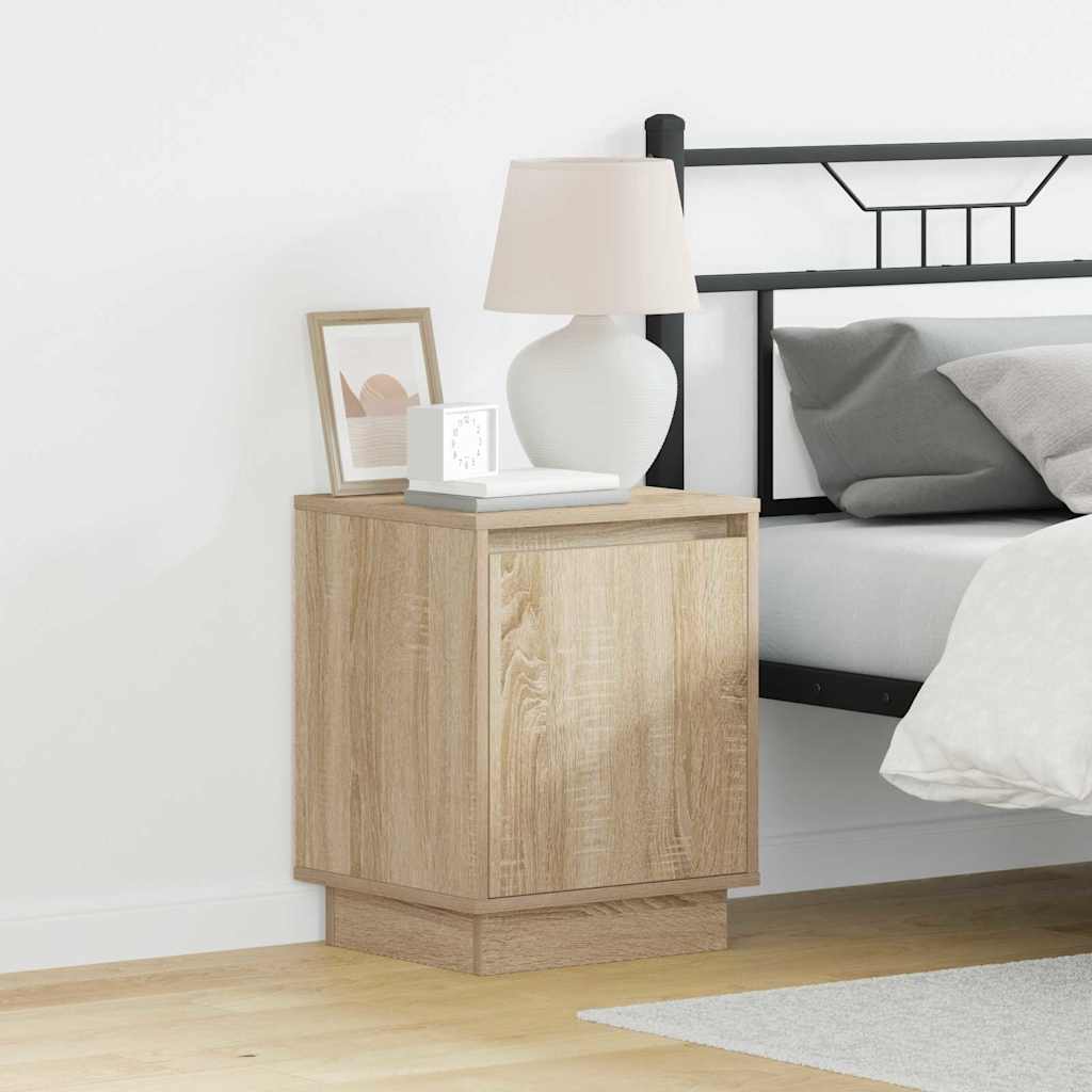 Нощни шкафчета Sonoma oak Инженерна дървесина 39 x 34.5 x 50 см