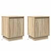 vidaXL &Ouml;&ouml;lambi kapp 2 tk Sonoma tamm 39 x 34,5 x 50 cm Tehispuit