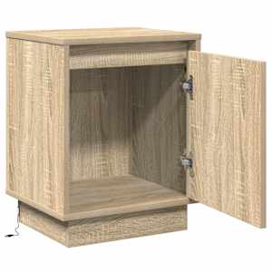 Noční skříňka 2 pcs Sonoma dub 39 x 34,5 x 50 cm - obrázek 6