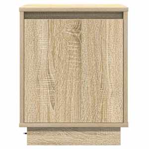 Noční skříňka 2 pcs Sonoma dub 39 x 34,5 x 50 cm - obrázek 8