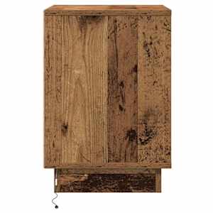 Noční skříňka 2 pcs Staré dřevo 39 x 34,5 x 50 cm - obrázek 9