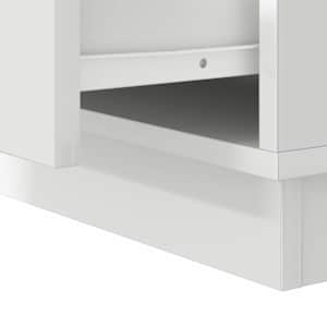 Noční skříňka 2 pcs Bílá 39 x 34,5 x 50 cm Kompozitní dřevo - obrázek 13