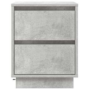 Noční skříňka se zásuvkou 2 pcs Betonově šedá 39 x 34,5 x 50 cm - obrázek 8