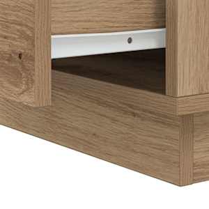Noční skříňka 2 pcs Artisanový dub 39 x 34,5 x 50 cm - obrázek 13