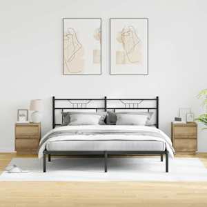 Noční skříňka 2 pcs Artisanový dub 39 x 34,5 x 50 cm - obrázek 4