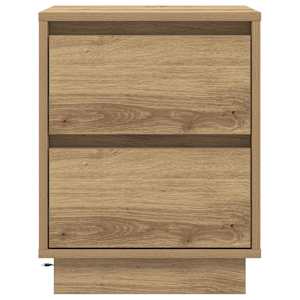 Noční skříňka 2 pcs Artisanový dub 39 x 34,5 x 50 cm - obrázek 8