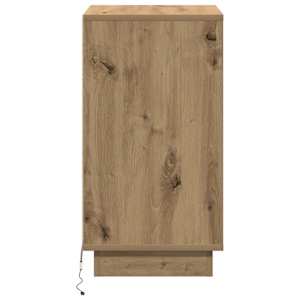 Noční skříňka Artisanový dub 39 x 34,5 x 65 cm Kompozitní dřevo - obrázek 8