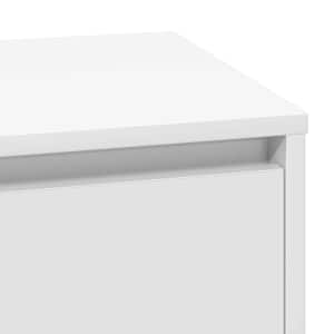 Noční skříňka Bílá 71 x 34,5 x 75 cm Kompozitní dřevo - obrázek 9