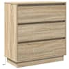 vidaXL &Ouml;&ouml;lambi kapp Sonoma tamm 71 x 34,5 x 75 cm Tehispuit