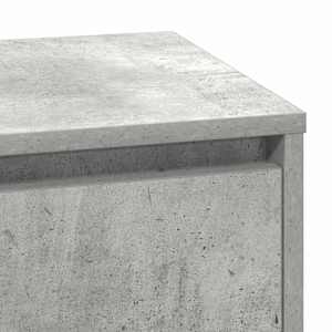 Noční skříňka Betonově šedá 71 x 34,5 x 75 cm Kompozitní dřevo - obrázek 10