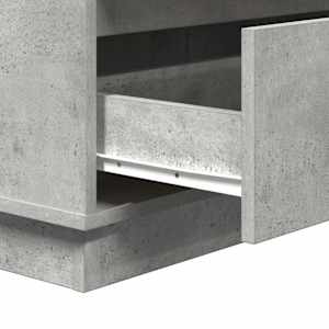 Noční skříňka Betonově šedá 71 x 34,5 x 75 cm Kompozitní dřevo - obrázek 11