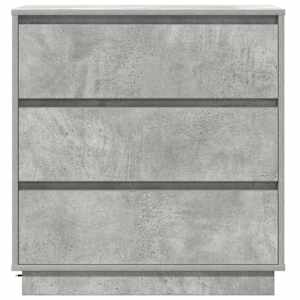 Noční skříňka Betonově šedá 71 x 34,5 x 75 cm Kompozitní dřevo - obrázek 8