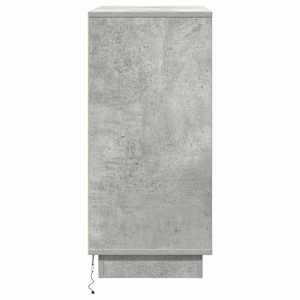 Noční skříňka Betonově šedá 71 x 34,5 x 75 cm Kompozitní dřevo - obrázek 9
