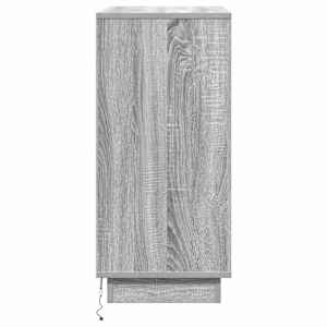 Noční skříňka Šedá 71 x 34,5 x 75 cm Kompozitní dřevo - obrázek 9