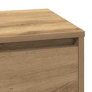 Noční skříňka Artisanový dub 71 x 34,5 x 75 cm Kompozitní dřevo - obrázek 11