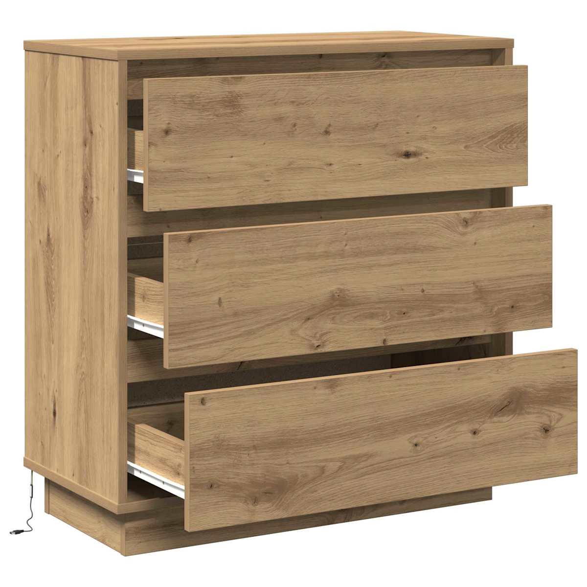 Natskab 71 x 34,5 x 75 cm Konstrueret træ - Billede 6