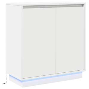 LED komoda pro Bílá 71 x 34,5 x 75 cm kompozitní dřevo - obrázek 2