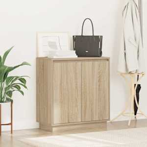 LED komoda Sonoma dub 71 x 34,5 x 75 cm kompozitní dřevo - obrázek 5