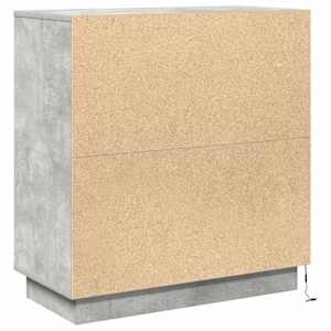 LED komoda pro Betonově šedá 71 x 34,5 x 75 cm - obrázek 11