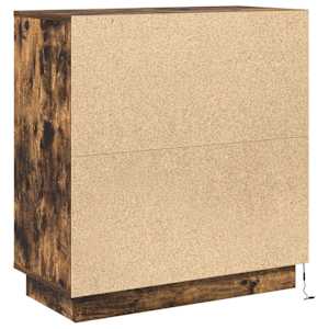 LED komoda Kouřový dub 71 x 34,5 x 75 cm kompozitní dřevo - obrázek 11