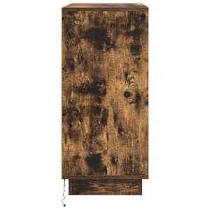 LED komoda Kouřový dub 71 x 34,5 x 75 cm kompozitní dřevo - obrázek 10