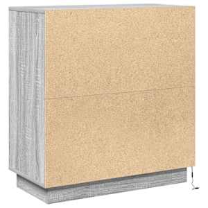 LED komoda Šedá Sonoma 71 x 34,5 x 75 cm kompozitní dřevo - obrázek 11