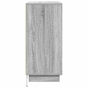 LED komoda Šedá Sonoma 71 x 34,5 x 75 cm kompozitní dřevo - obrázek 10