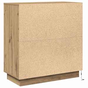 LED komoda Artisanový dub 71 x 34,5 x 75 cm kompozitní dřevo - obrázek 11