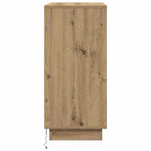 LED komoda Artisanový dub 71 x 34,5 x 75 cm kompozitní dřevo - obrázek 10