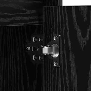 LED komoda Černý dub 71 x 34,5 x 75 cm kompozitní dřevo - obrázek 12