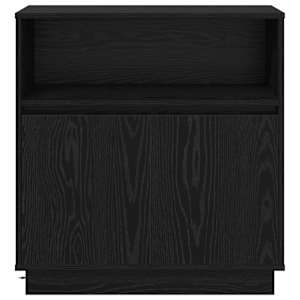 LED komoda Černý dub 71 x 34,5 x 75 cm kompozitní dřevo - obrázek 8