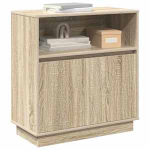 LED komoda Sonoma dub 71 x 34,5 x 75 cm kompozitní dřevo - obrázek 3